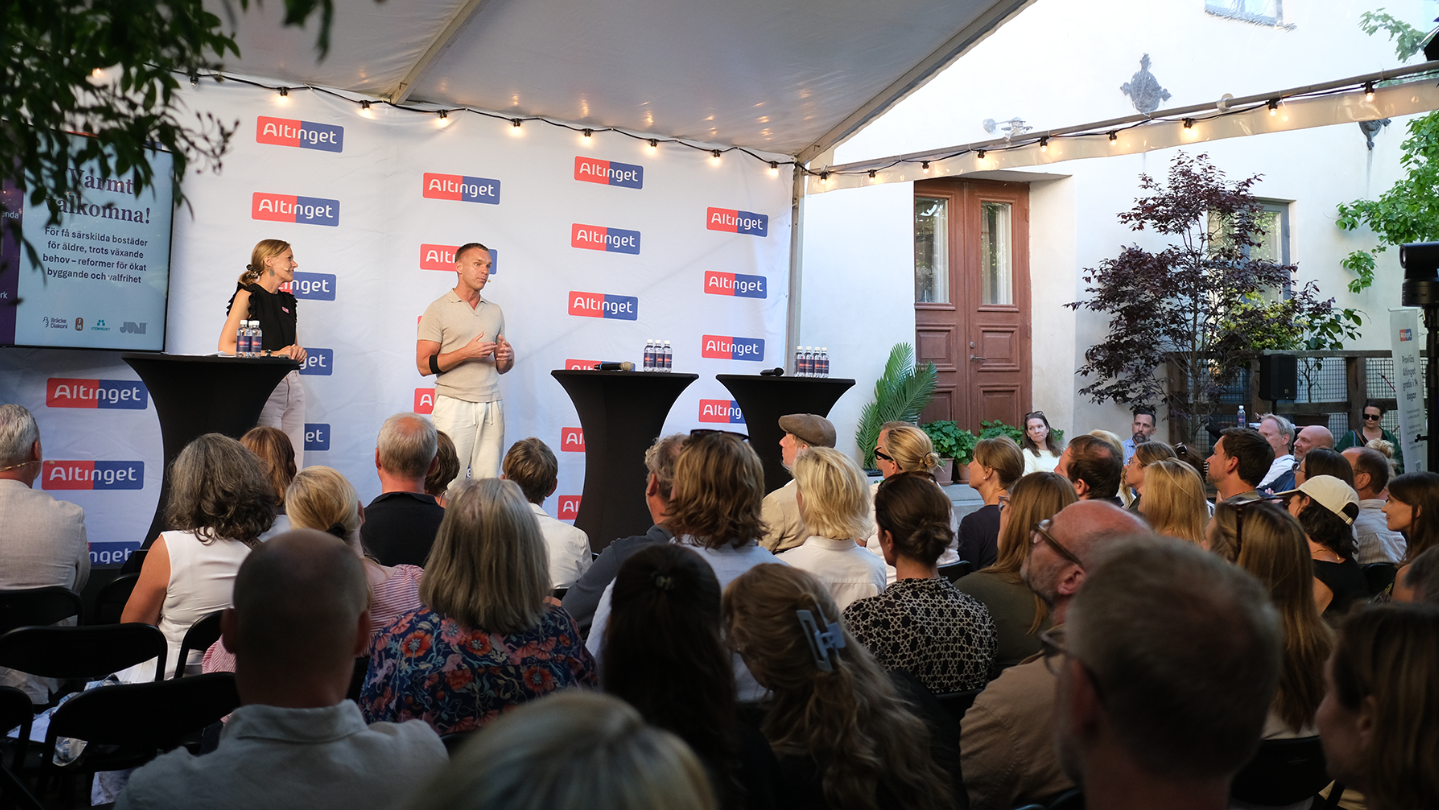 Altinget Arena i Almedalen 2026