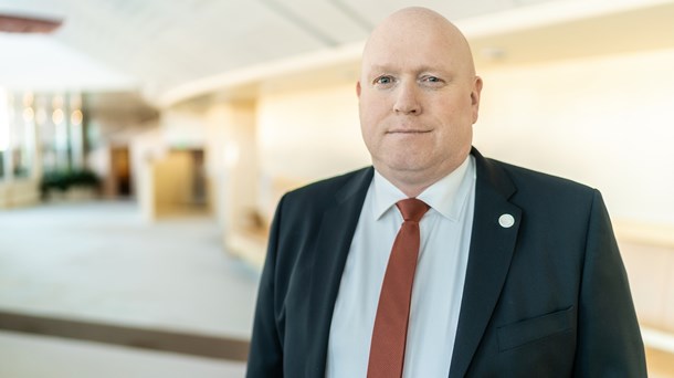 Magnus Persson (SD), riksdagsledamot i arbetsmarknadsutskottet och arbetsmiljöpolitisk talesperson.