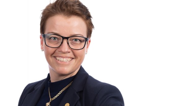 Alexandra Anstrell (M), riksdagsledamot.