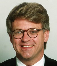 Tuve Skånberg i riksdagen 1998.