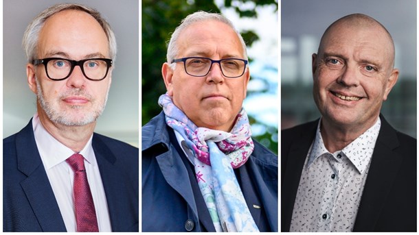 Andreas Miller, Audun A. Ingvartsen och Torkild Justesen.