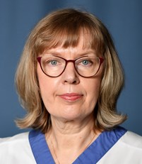 Marina Tuutma, ordförande för Distriktsläkarföreningen.