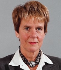 Maud Björnemalm i riksdagen 1998.