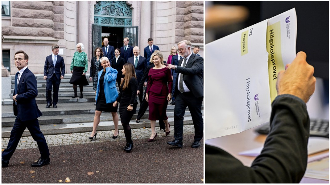 Lista Ministrarnas resultat på högskoleprovet Altinget Allt om