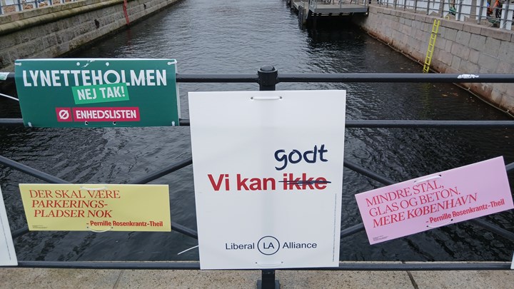 Danska lokalval är ingen liten sak. Här centrala Köpenhamn.