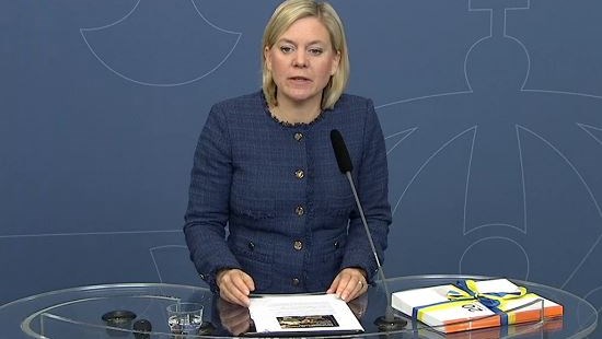 Finansminister Magdalena Andersson  presenterade på tisdagen regeringens vårbudget