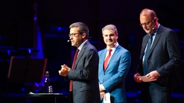 EU-kommissionär Carlos Moedas, Ibrahim Baylan och Danmarks energiminister Lars Christian Lilleholt invigde energimötet i Malmö under tisdagen.